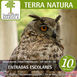 entradas escolares terra natura, benidorm