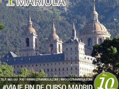 VIAJE FIN DE CURSO MADRID, viaje fin de curso madrid
