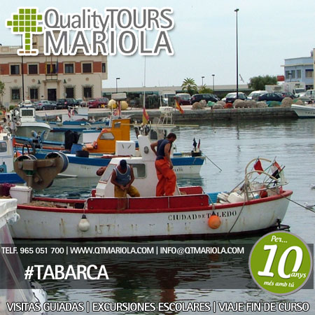 excursion escolar tabarca