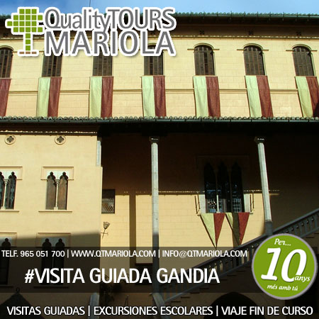 visita guiada gandia
