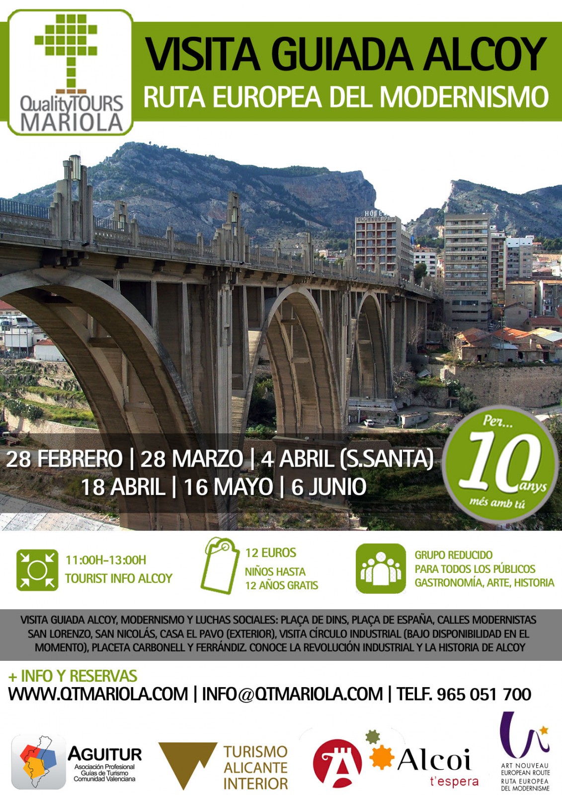 visita guiada alcoy