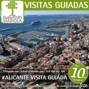 visita guiada alicante, excursiones cruceros alicante, alicante cruise excursions