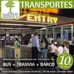 excursión escolar bus + tranvia + barco, alicante, el campello, visita colegios bus + tranvia + barco, tranvia alicante