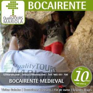 excursión escolar Bocairente, visita guiada Bocairente, excursiones escolares Bocairente, visitas guiadas Bocairente, visita colegios Bocairente