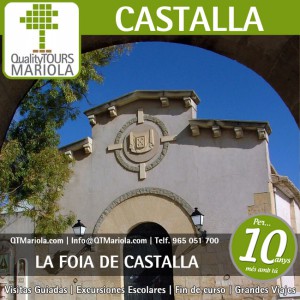 visita guiada castalla excursion escolar castalla ruta de los castillos