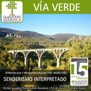 senderismo via verde alcoy