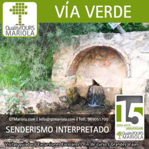 senderismo via verde alcoy