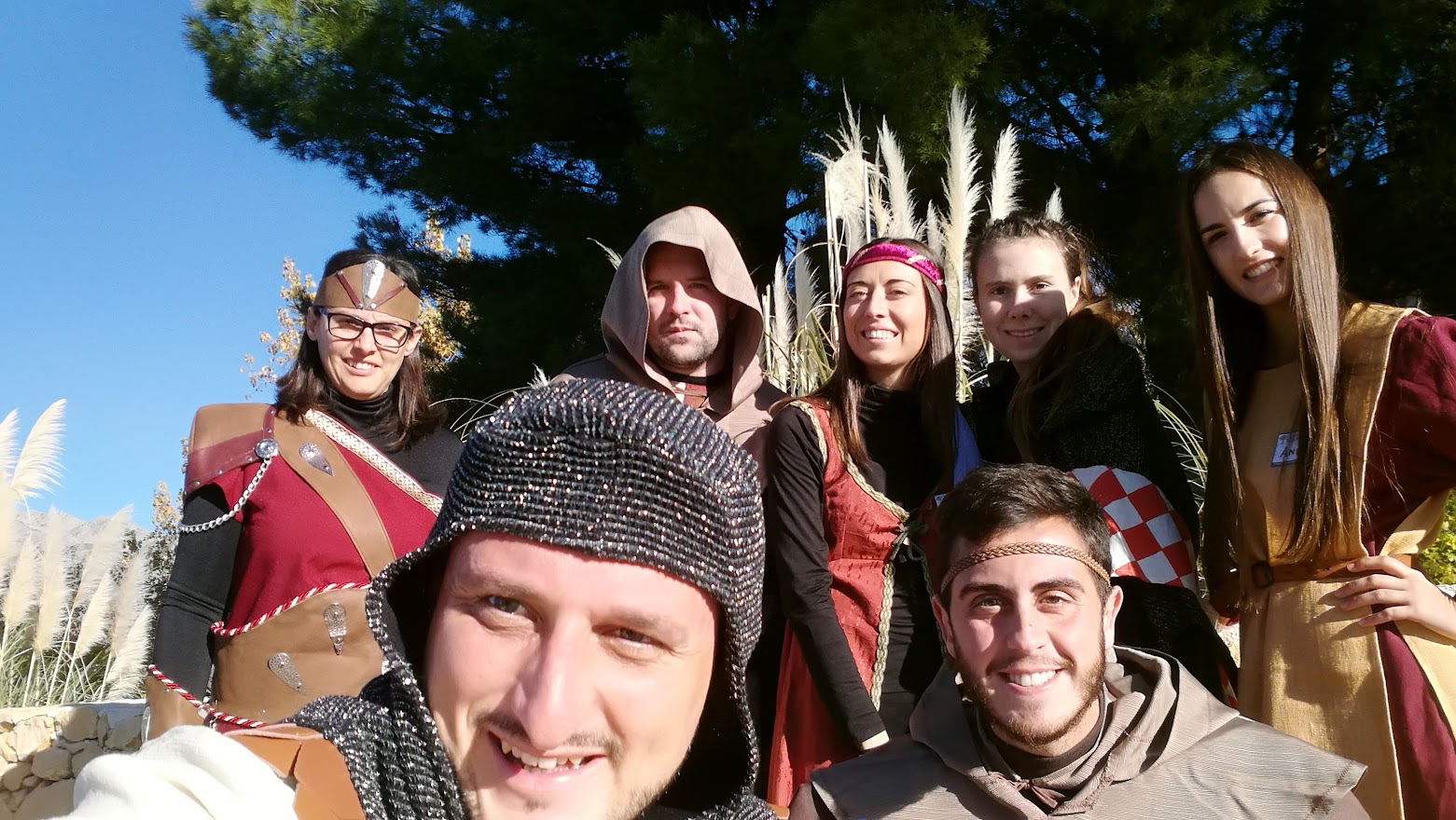excursión escolar aventura medieval