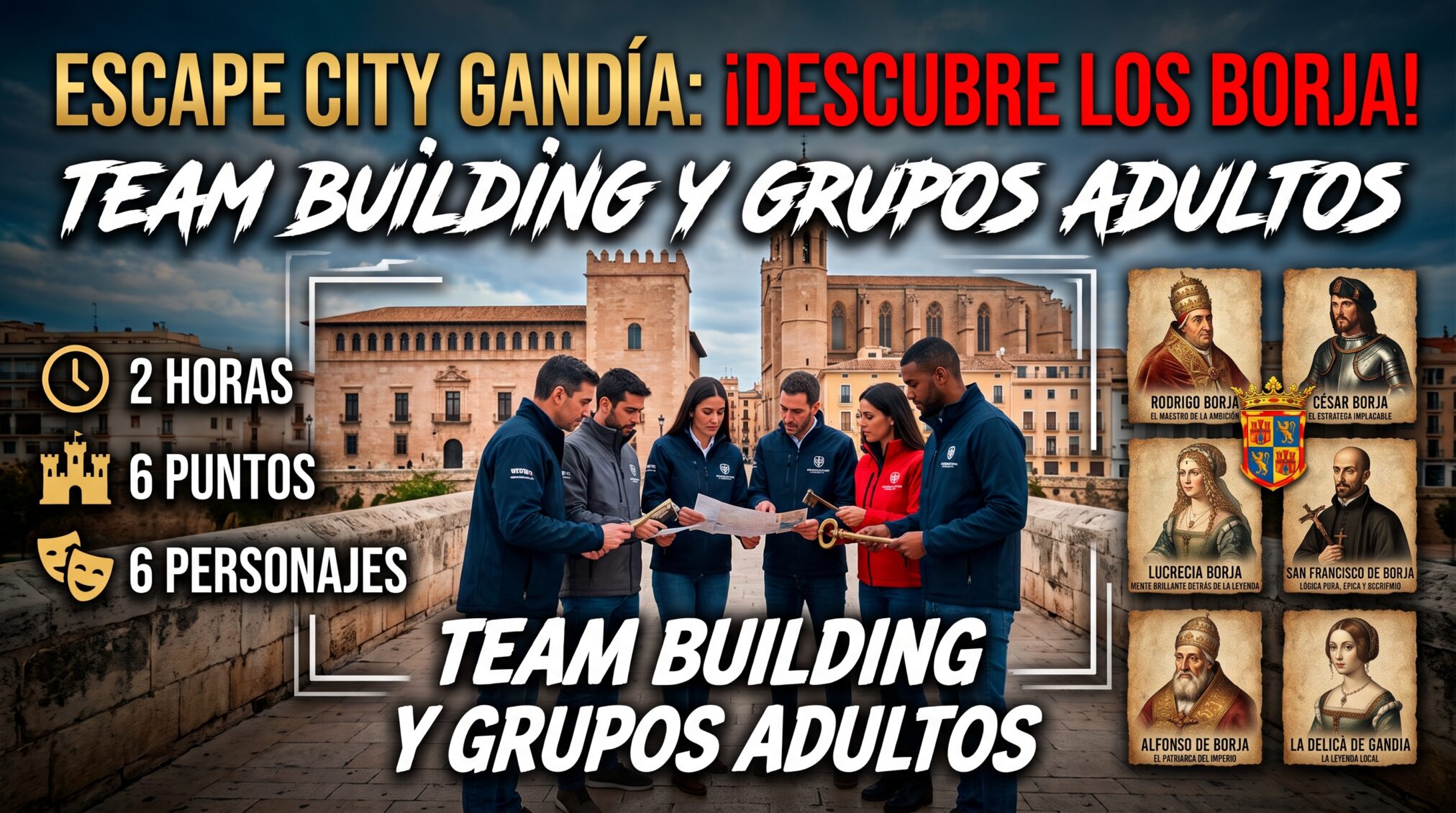 escape city gandia y los borja